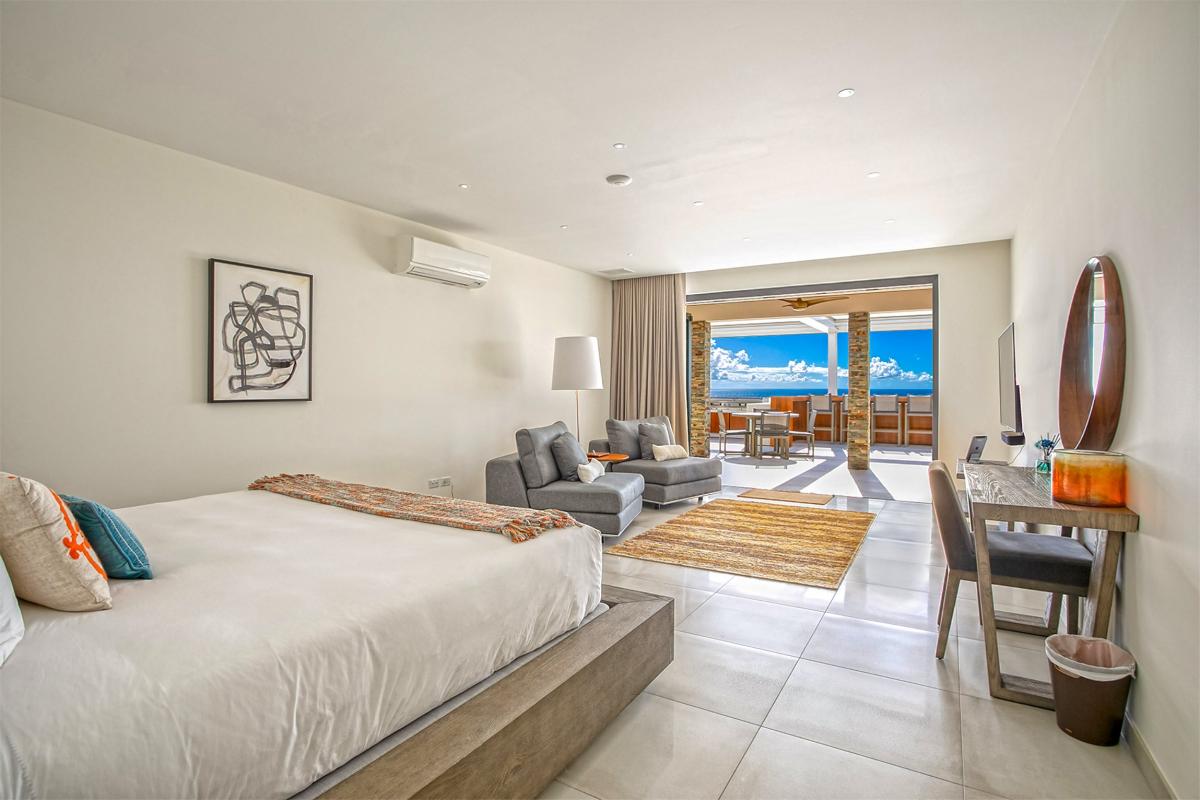 7 bedrooms luxury villa rental St Martin - Bedroom 3